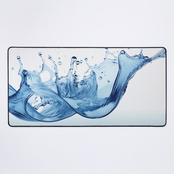 Item preview, Serene Blue Splash Waves designed and sold by anytka.