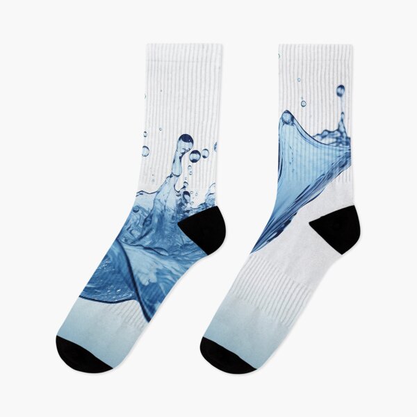 Item preview, Serene Blue Splash Waves designed and sold by anytka.