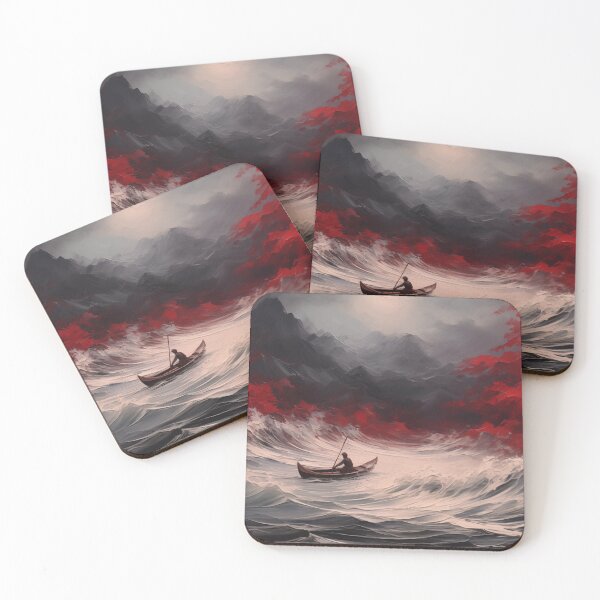 Item preview, Seascape Digital Painting designed and sold by SpectralSummer.