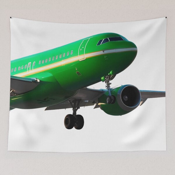 Item preview, Green Airplane for aviation lovers designed and sold by EMairplanes.