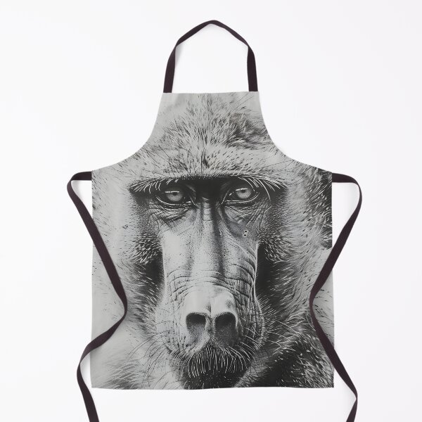 Item preview, Realistic pencil drawing of a Baboon designed and sold by Pencil-Art.