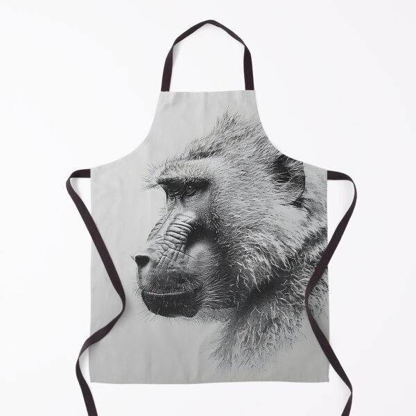 Item preview, Realistic pencil drawing of a Baboon designed and sold by Pencil-Art.