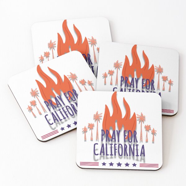 Item preview, pray for California,California Fire designed and sold by Evo Desings.