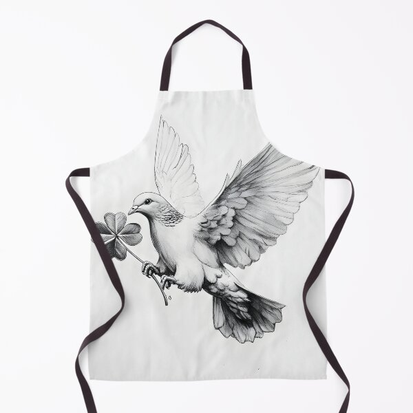 Item preview, Realistic pigeon pencil drawing designed and sold by Pencil-Art.