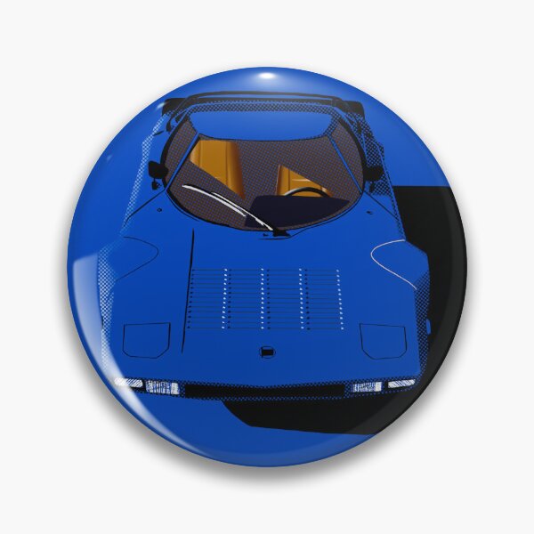 Item preview, Blue Lancia Stratos Pop Art  designed and sold by Colby Martin Art.