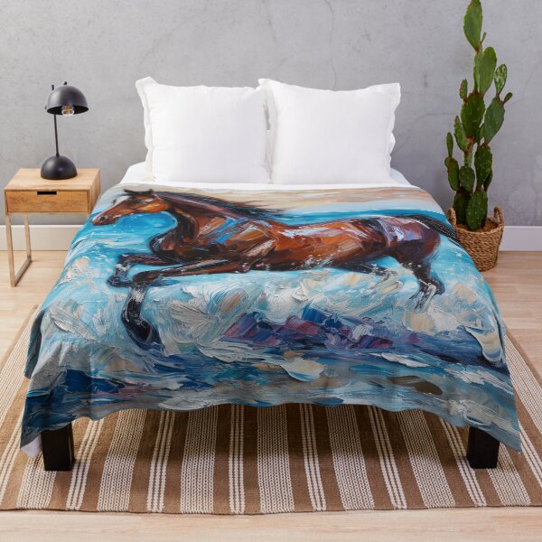 Item preview, Horse on the Shore designed and sold by SpectralSummer.