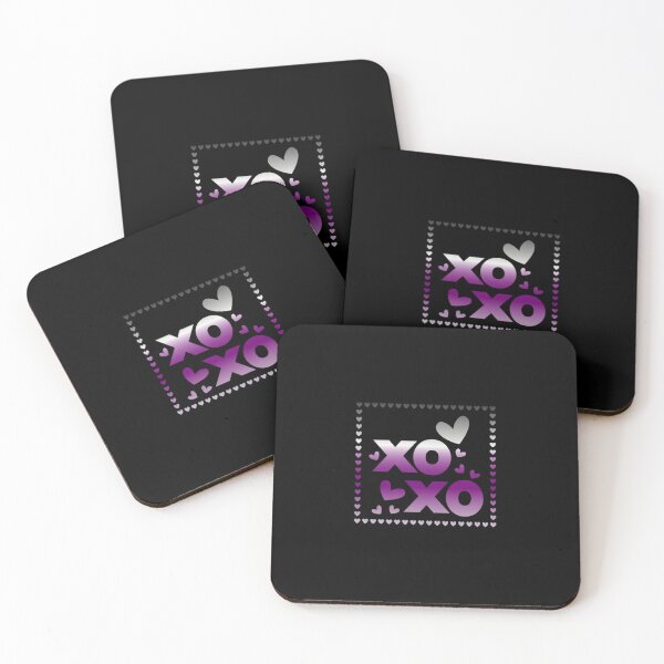 Item preview, Valentines XOXO Hearts, Demisexual pride flag graphic, xoxo and hearts Graphic, love, xoxo, hearts, 14th February, Valentines Day, designed and sold by PrideBeProud.