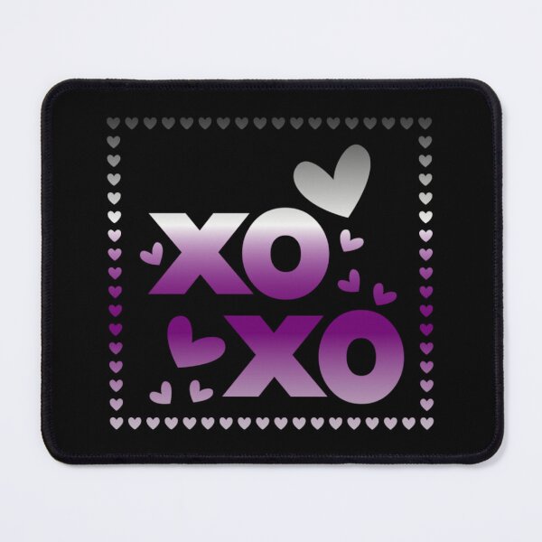 Item preview, Valentines XOXO Hearts, Demisexual pride flag graphic, xoxo and hearts Graphic, love, xoxo, hearts, 14th February, Valentines Day, designed and sold by PrideBeProud.
