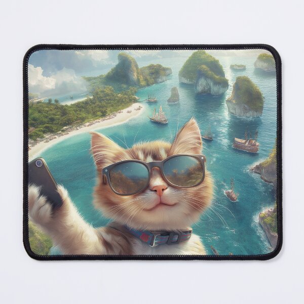Item preview, Cool Cat at the Beach – Sunglasses Edition designed and sold by Juli M..