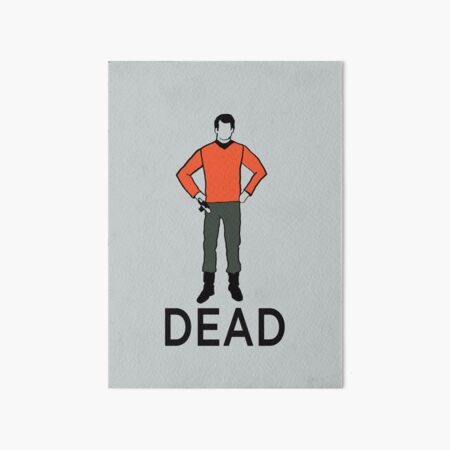 Item preview, Dead Red Shirt designed and sold by Jawiin.