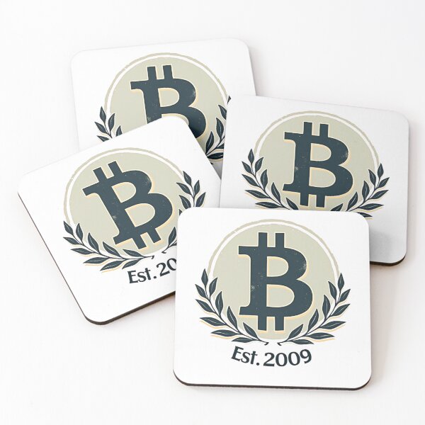 Item preview, A Vintage Retro Bitcoin Est. 2009 Design designed and sold by The Hustlin' 4 My Family Designs.