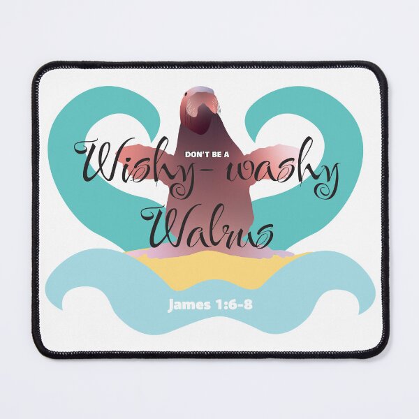 Item preview, Don't be a Wishy-Washy Walrus designed and sold by CreationzByPixi.