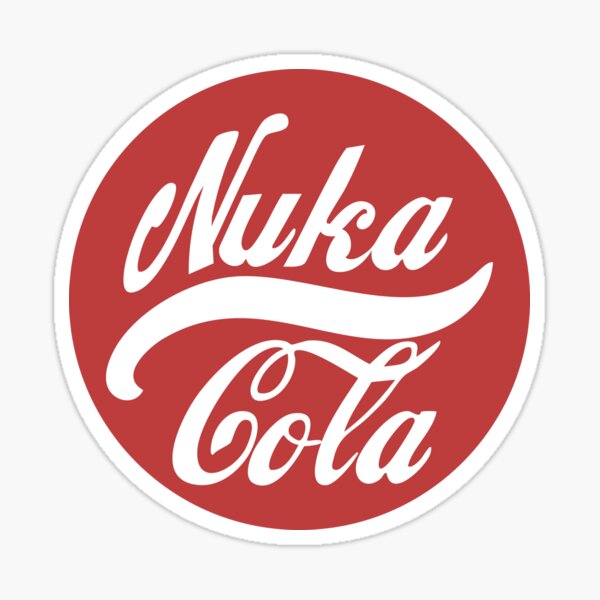 Vista previa del artículo con la obra «Logotipo de Nuka Cola», diseñado y vendido por emilyrose_designs_official.