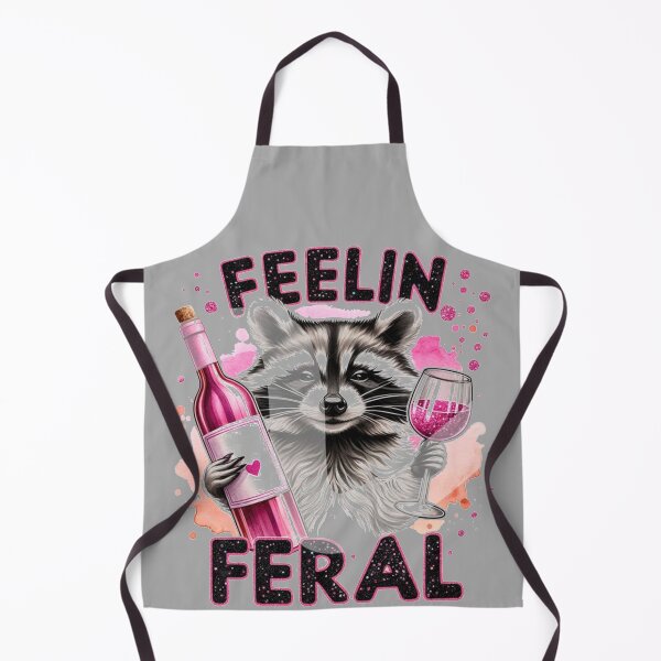 Item preview, Feeling Feral and cute,  If I'm Moody Give Me Foody, Funny Raccoon Design, Animal Sarcastic Saying, Trendy Raccoon Sublimation designed and sold by FitFisher.