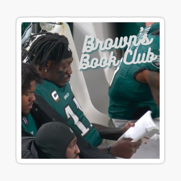 Item preview, AJ Brown Philadelphia Eagles Book Club designed and sold by merbrowdershop.