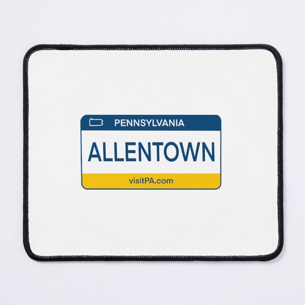 Item preview, Allentown Pennsylvania License Plate designed and sold by delmarvastickers.