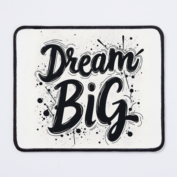 Item preview, Modern Typography: Dream Big Statement Piece designed and sold by Eiadlight.