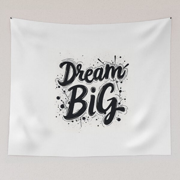Item preview, Modern Typography: Dream Big Statement Piece designed and sold by Eiadlight.