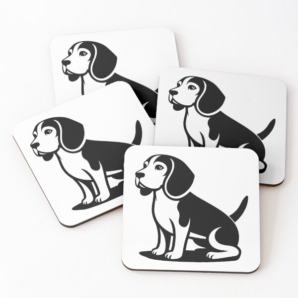Item preview, Beagle Dog Silhouette designed and sold by theartfulaspie.