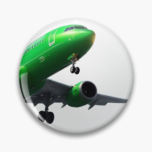 Item preview, Green Airplane design for aviation lovers designed and sold by EMairplanes.