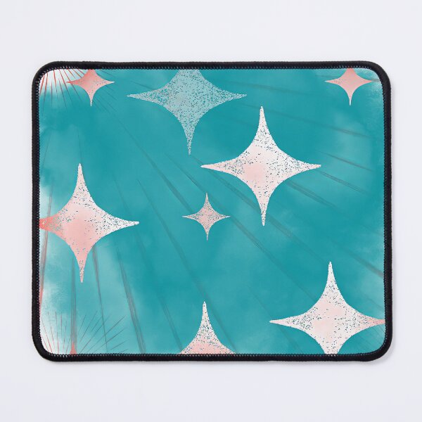 Item preview, Holiday diamonds pattern with rays of color designed and sold by NC NatureVisions.