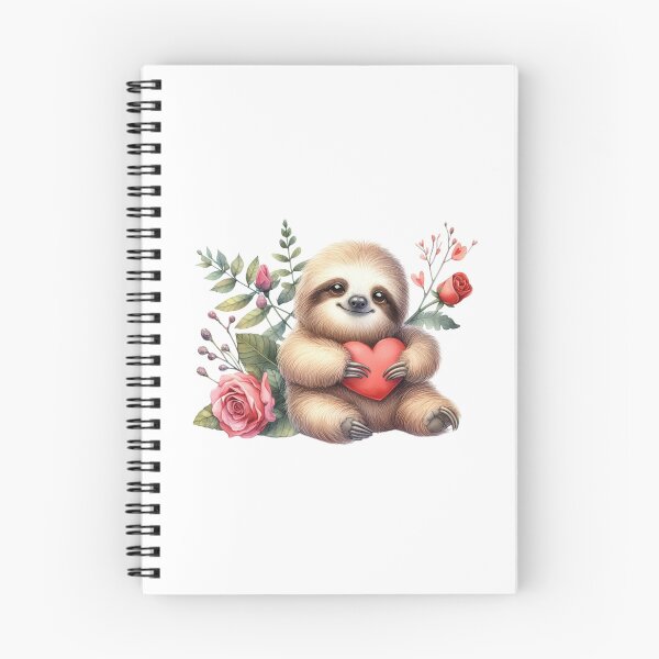 Item preview, Valentine's Sloth designed and sold by JonysCreativeDesigns.