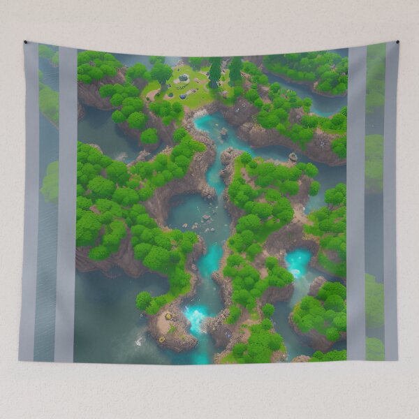 Item preview, OCEANIC TURBULENCE 6 designed and sold by The Turbulent Architect.