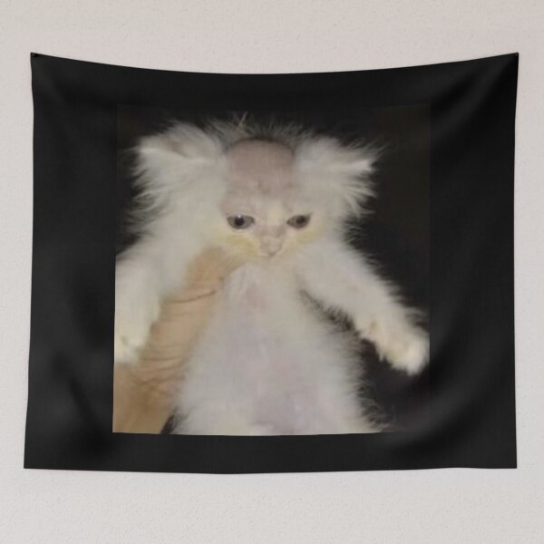 Item preview, MeMe "Naked Cat" designed and sold by PatronesKawai.
