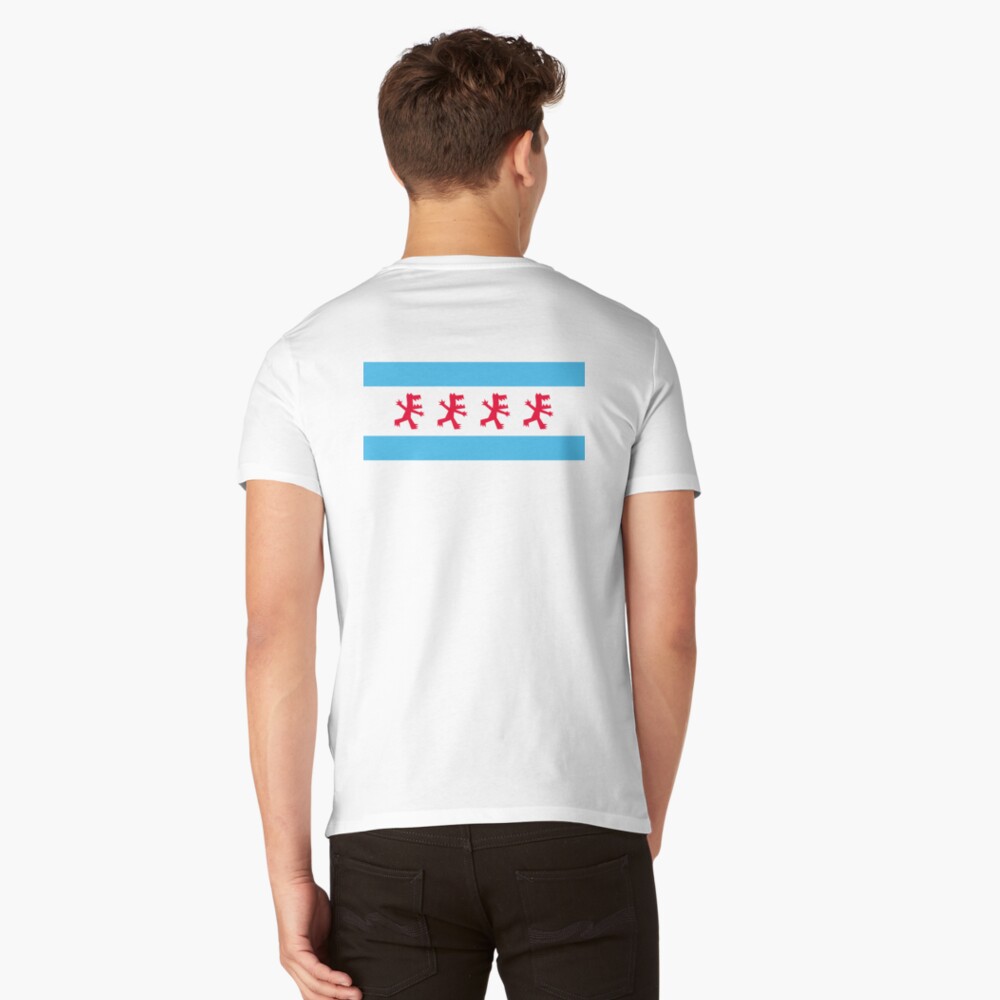 Item preview, V-Neck T-Shirt designed and sold by 10gu10gu10gu.