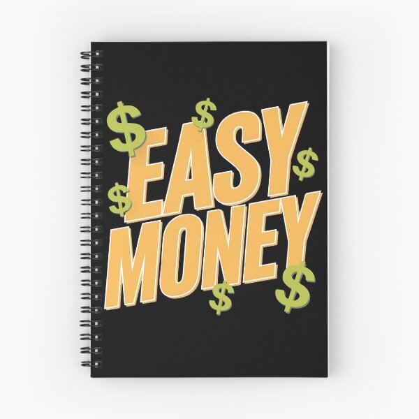 Item preview, Easy Money - Bold Text Design with Dollar Signs designed and sold by ToxiCool.