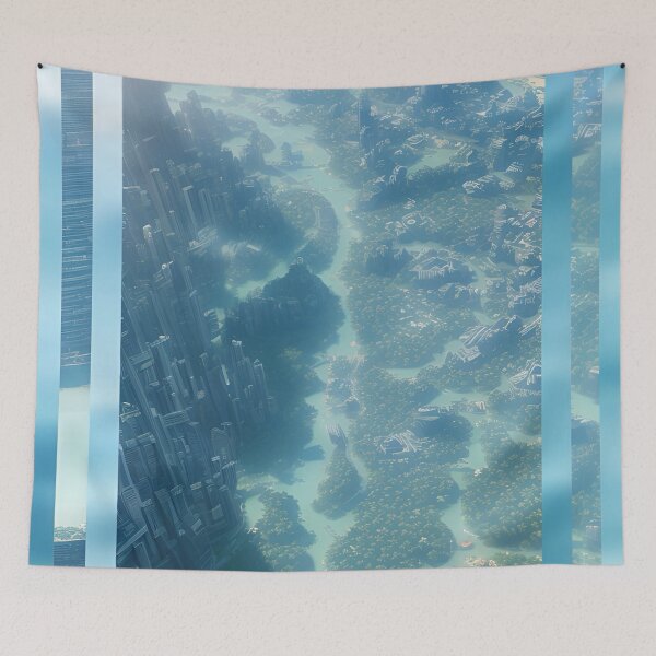 Item preview, OCEANIC TURBULENCE 3 designed and sold by The Turbulent Architect.