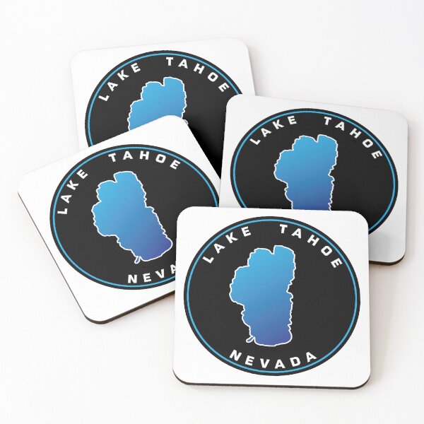 Item preview, Lake Tahoe Nevada Badge designed and sold by SwiftSlothMedia.