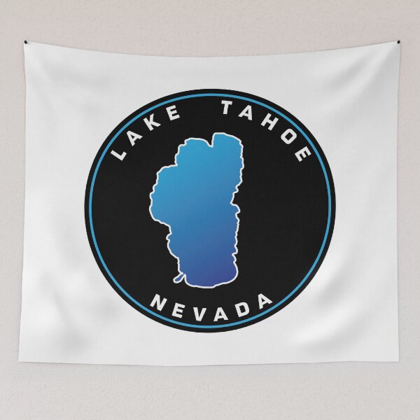 Item preview, Lake Tahoe Nevada Badge designed and sold by SwiftSlothMedia.