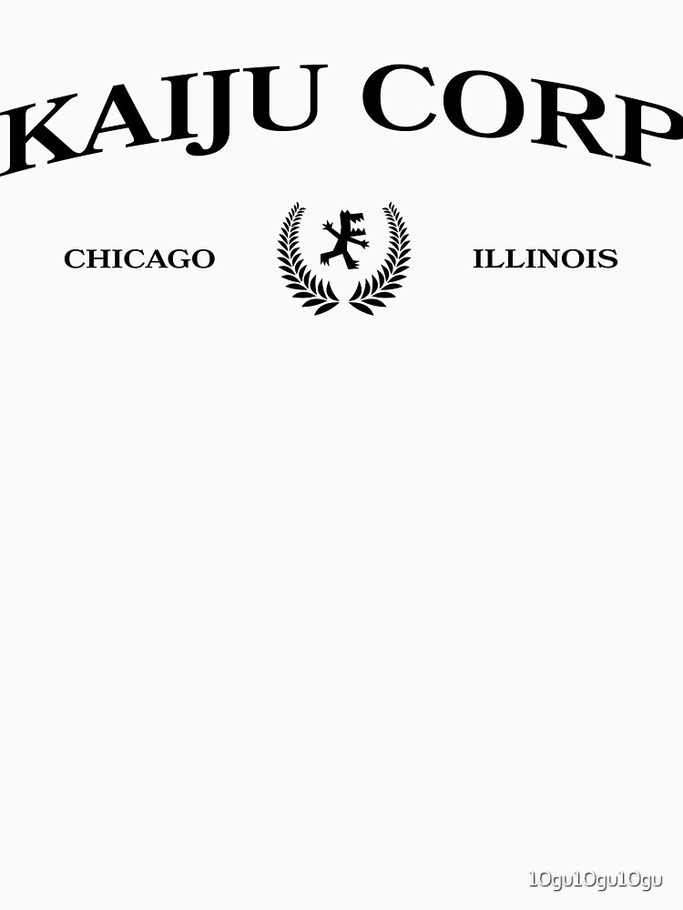 Thumbnail 7 of 7, Classic T-Shirt, kaiju corp collegiate black designed and sold by 10gu10gu10gu.