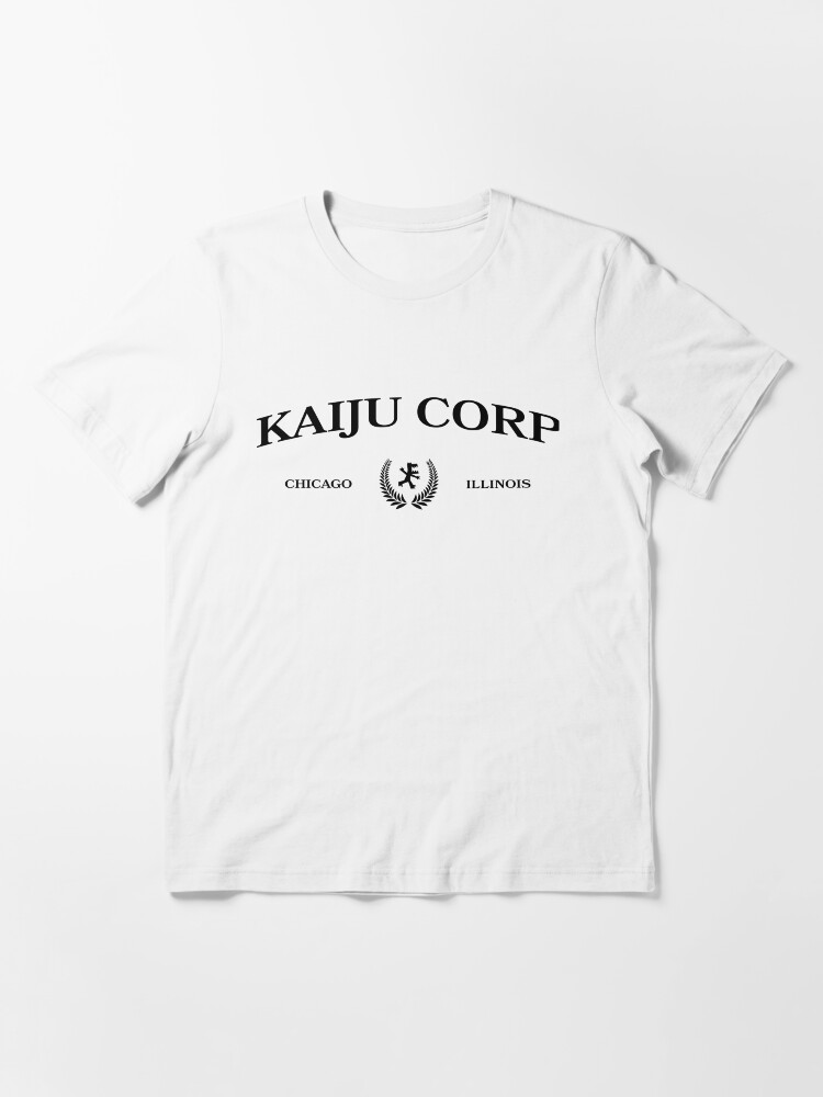 Thumbnail 3 of 7, Essential T-Shirt, kaiju corp collegiate black designed and sold by 10gu10gu10gu.