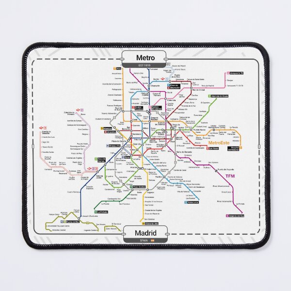 Item preview, Subway - Madrid designed and sold by aleibanez.