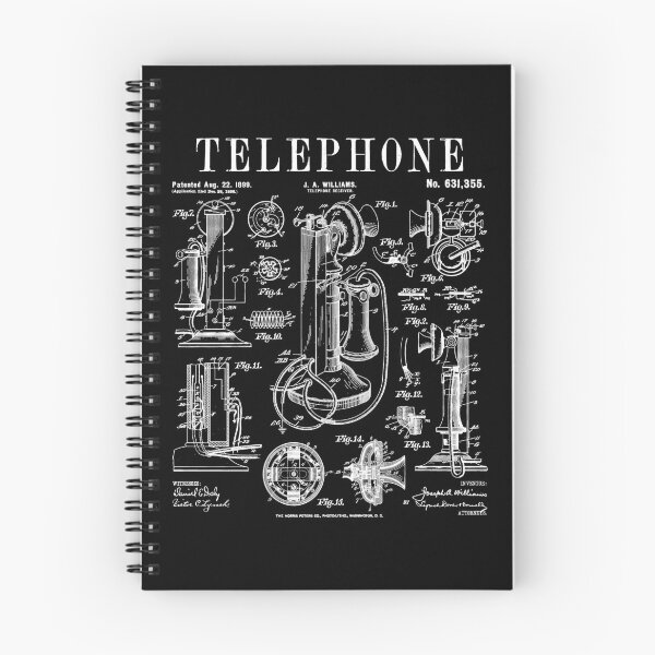 Item preview, Telephone Vintage Patent Antique Retro Telephonist Phone designed and sold by GrandeDuc.