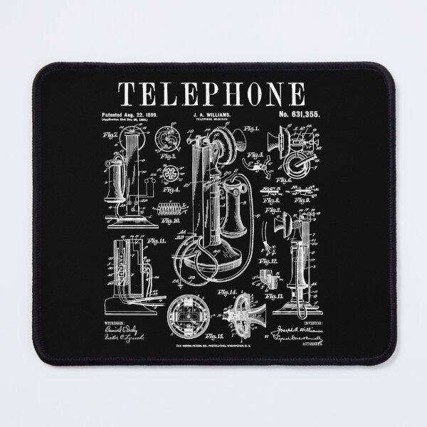 Item preview, Telephone Vintage Patent Antique Retro Telephonist Phone designed and sold by GrandeDuc.