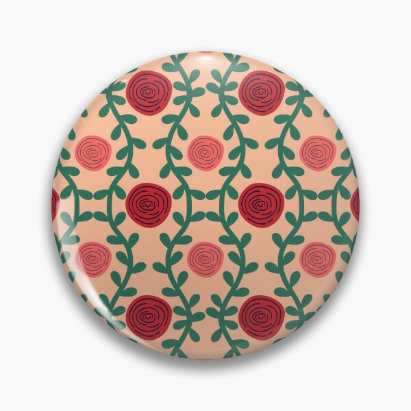 Item preview, Roses on the Vines - Peach Fuzz designed and sold by IronCrip.