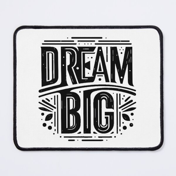 Item preview, Modern Typography: Dream Big Statement Piece designed and sold by Eiadlight.