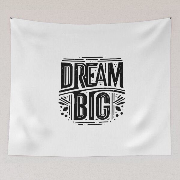 Item preview, Modern Typography: Dream Big Statement Piece designed and sold by Eiadlight.