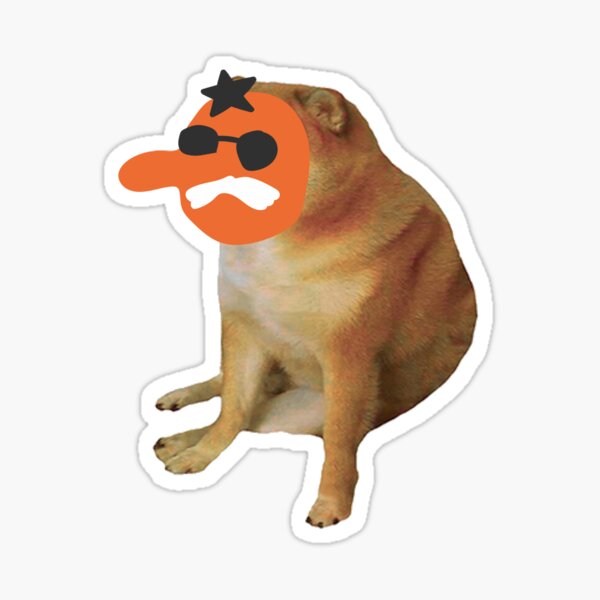 cheemgu Sticker