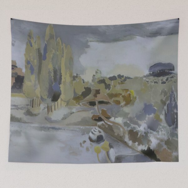 Item preview, Paul Nash - Landscape Of The Brown Fungus designed and sold by irynaartbyim.