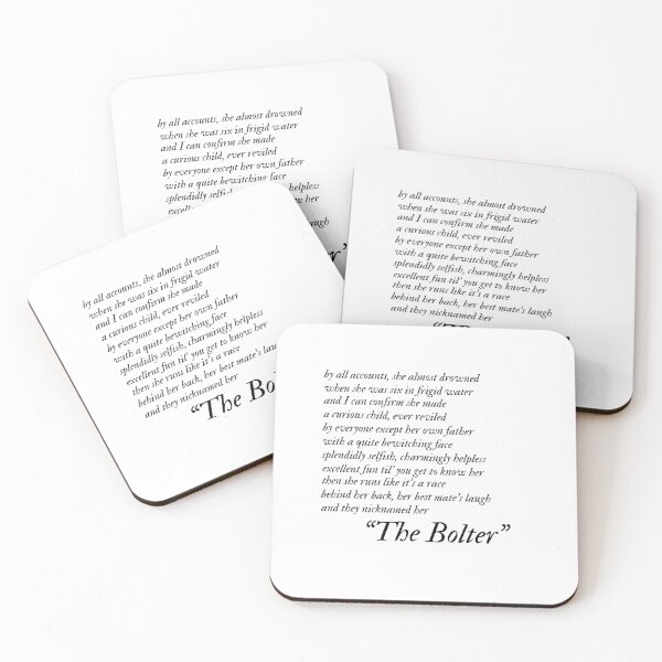 Artikelvorschau, The Bolter — The Bolter Song-Lyrics und -Übersetzung entworfen und verkauft von abay14.