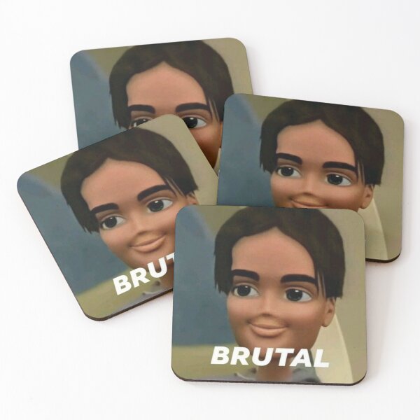 Item preview, Meme "Brutal" designed and sold by PatronesKawai.