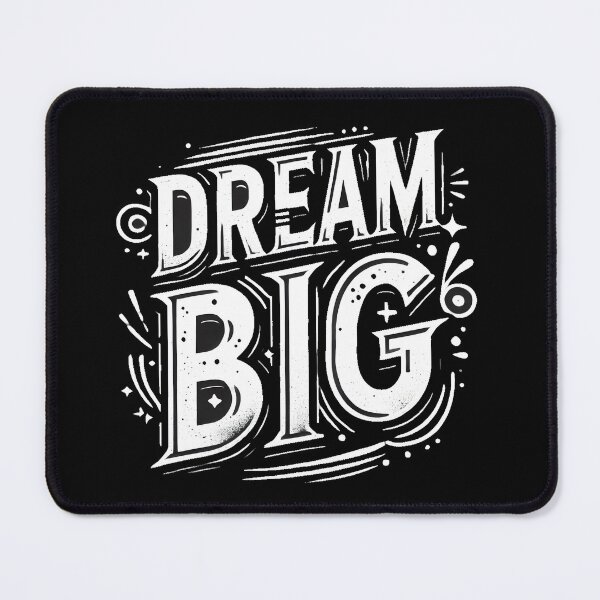Item preview, Modern Typography: Dream Big Statement Piece designed and sold by Eiadlight.