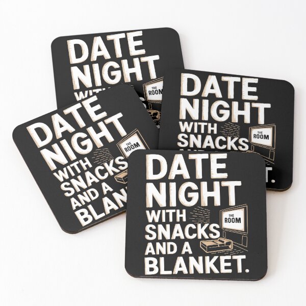 Item preview, Cozy Date Night With Snacks And A Blanket designed and sold by Quirky Shirts.
