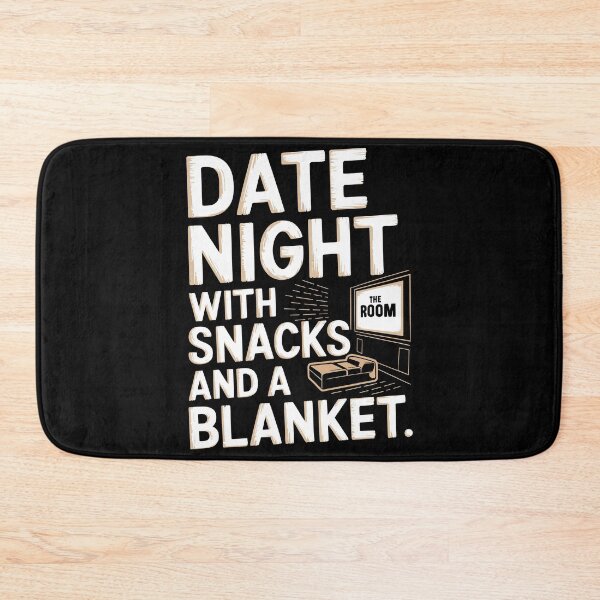 Item preview, Cozy Date Night With Snacks And A Blanket designed and sold by Quirky Shirts.