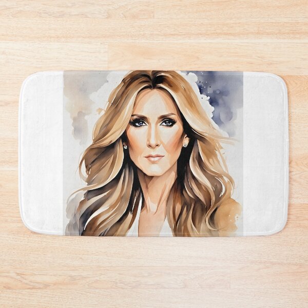 Item preview, Celine Dion in watercolors designed and sold by bogfl.