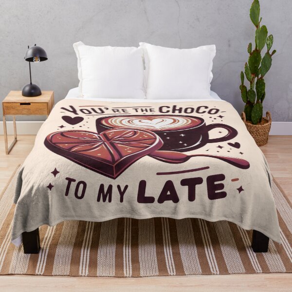 Item preview, You’re The Choco To My Late: A Heartwarming Latte And Chocolate Delight designed and sold by SplashTastic.
